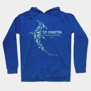 St. Barth, French Caribbean Islands Hoodie